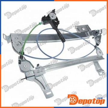 Lève vitre gauche avant pour PEUGEOT | EPS-PE-010, 00SKV071